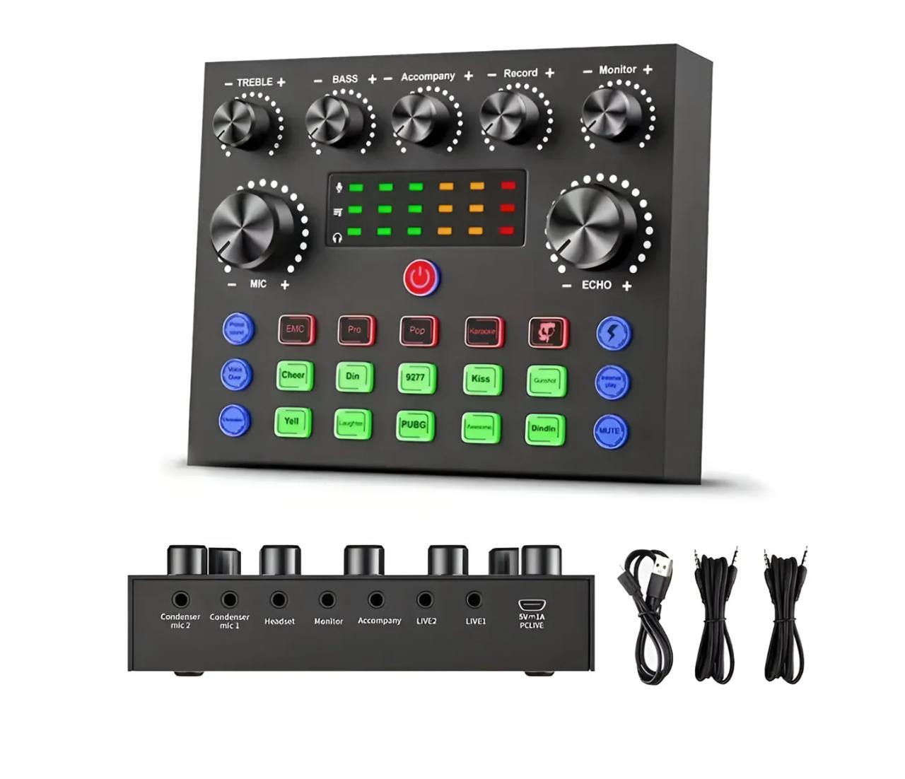 Mezclador de Sonido v8S