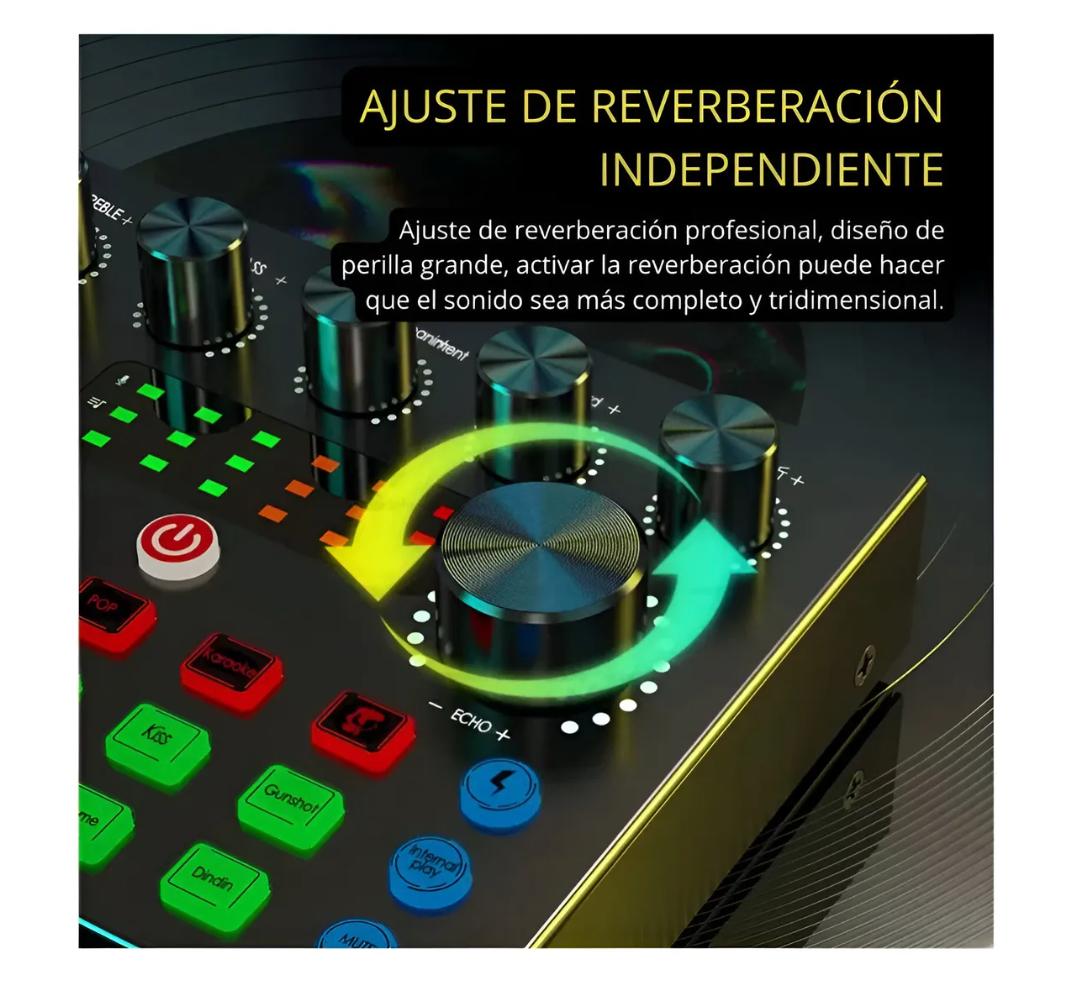 Mezclador de Sonido v8S