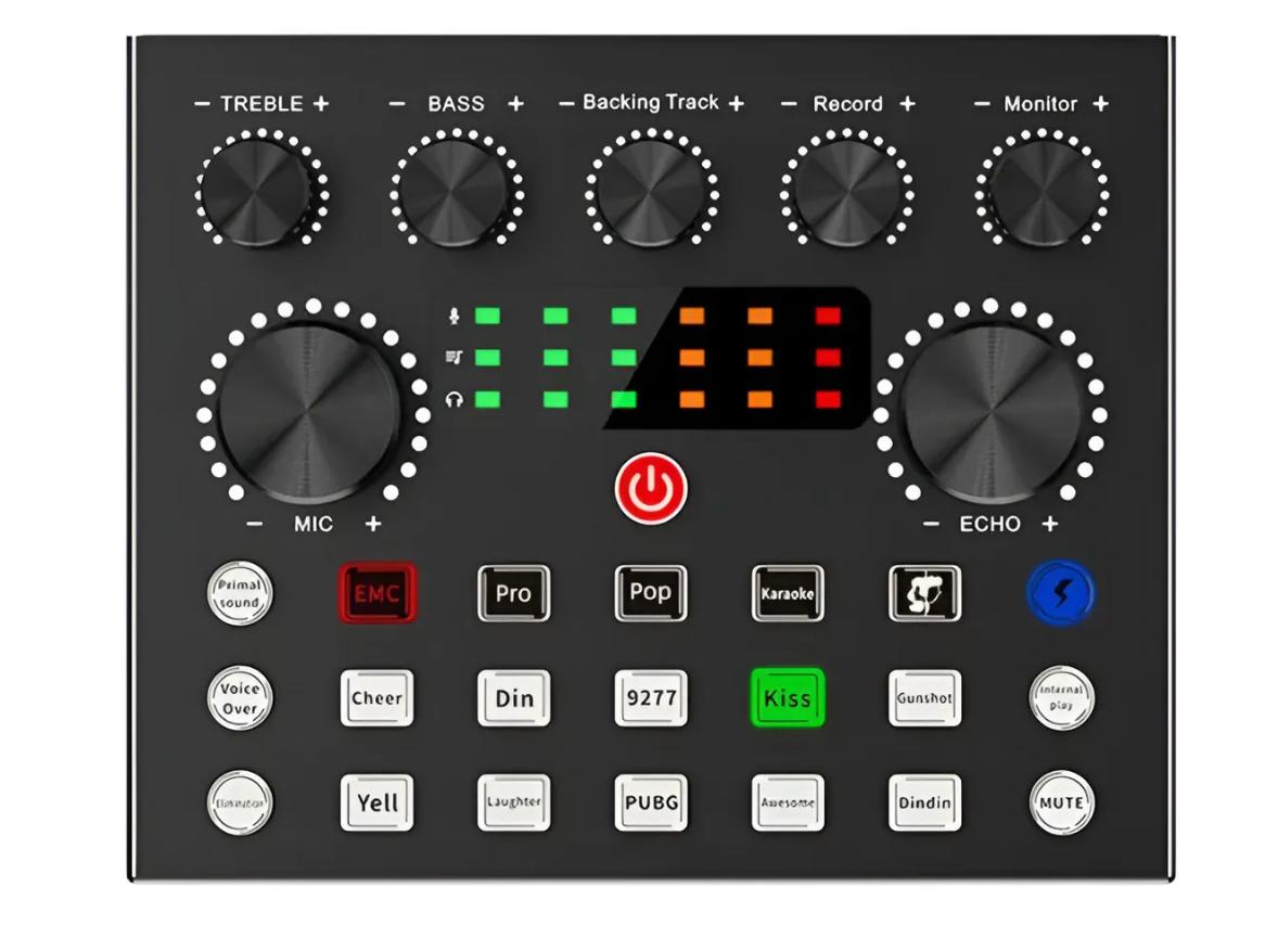 Mezclador de Sonido v8S