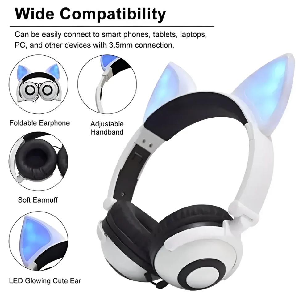 AudÃfonos Foldable Fox Ear