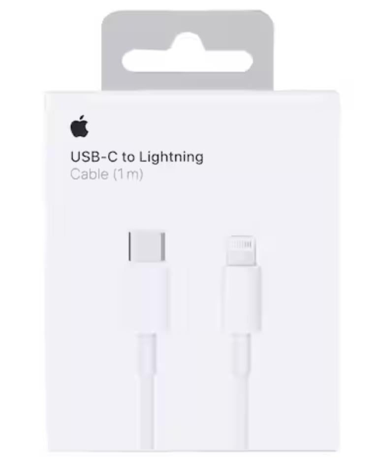Cable Apple de conector Tipo C a USB-C de 1M - Blanco