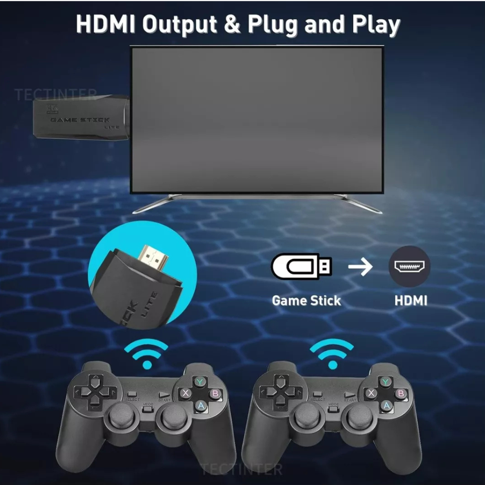 Game Stick 2.4G Verde