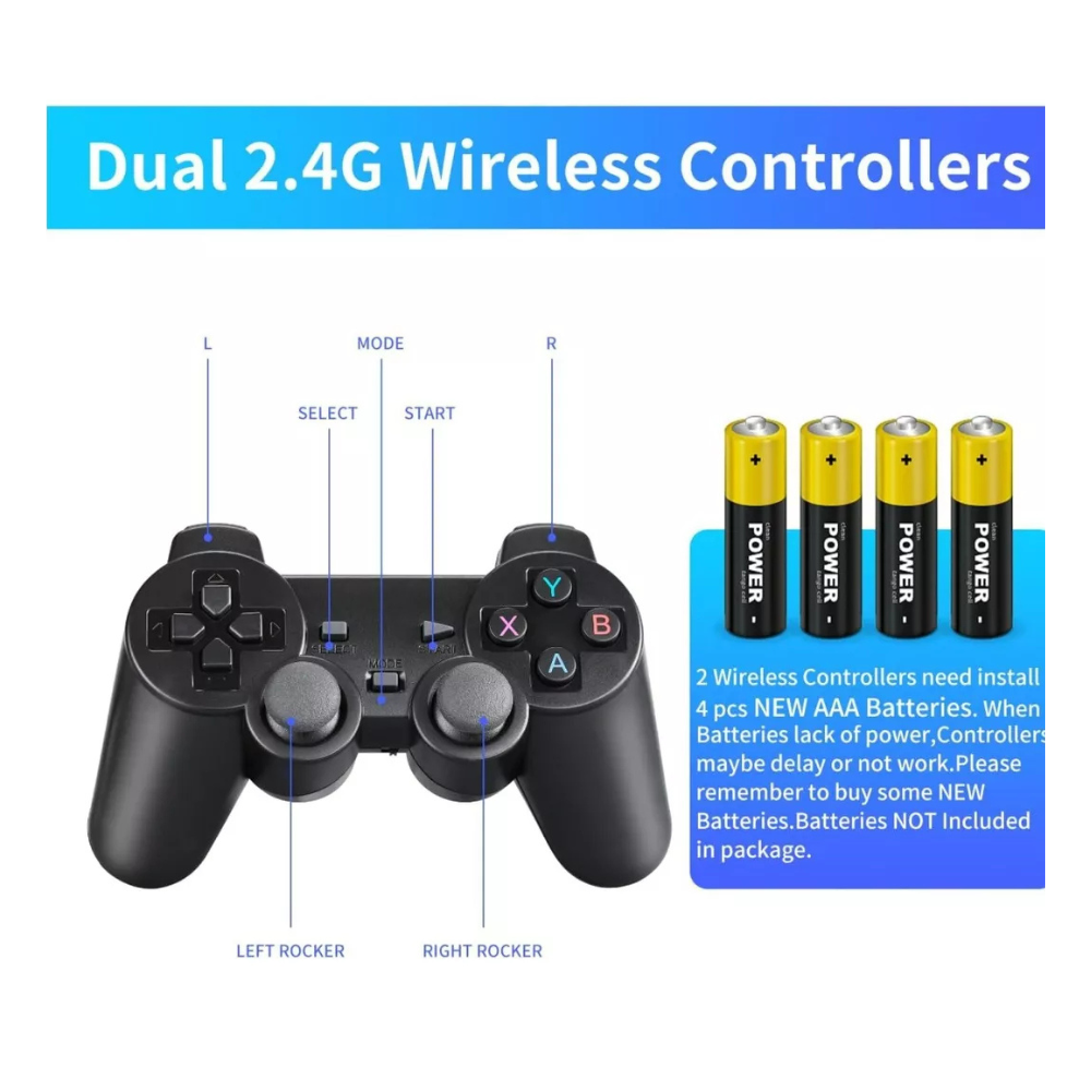 Game Stick 2.4G Verde