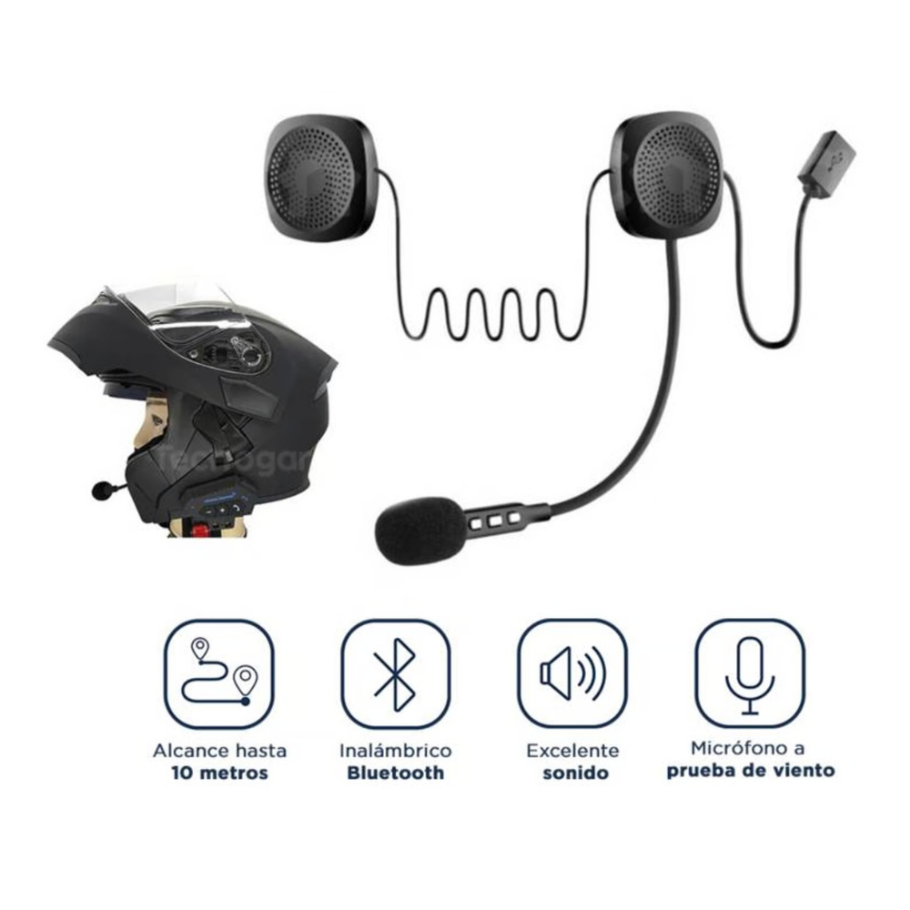 Auriculares para casco SK-BB04