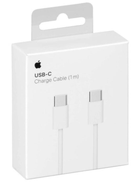 Cable Apple de conector Tipo C a USB-C de 1M - Blanco
