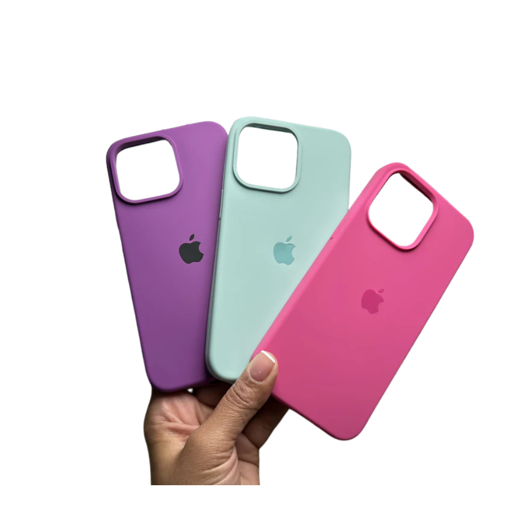 Case Silicon (TODOS LOS MODELOS DE IPHONE)
