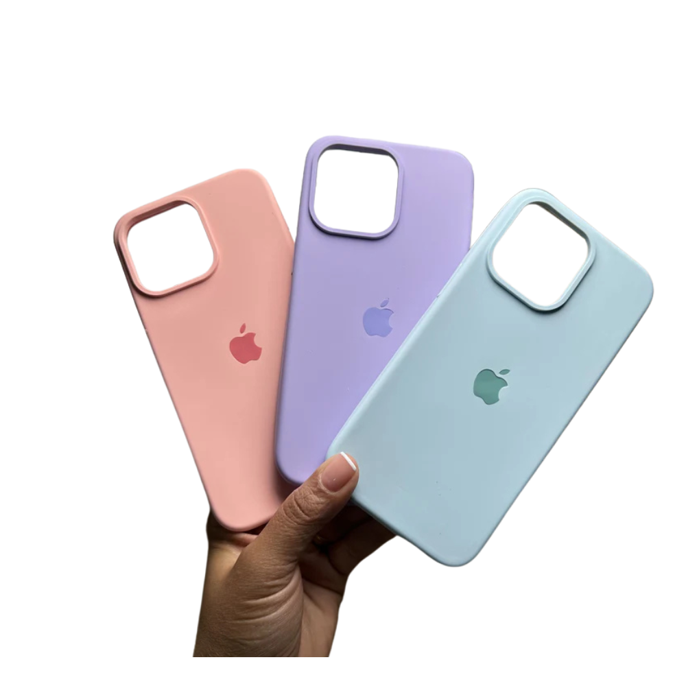 Case Silicon (TODOS LOS MODELOS DE IPHONE)